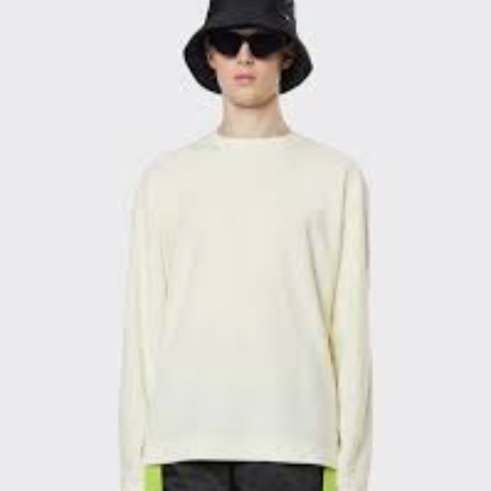 NWT: Rains Fleece Sweatshirt in Fossil Sizes Large and XL